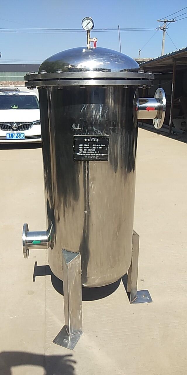 冀誠科養殖場水處理袋式過濾器 污物攔截過濾器