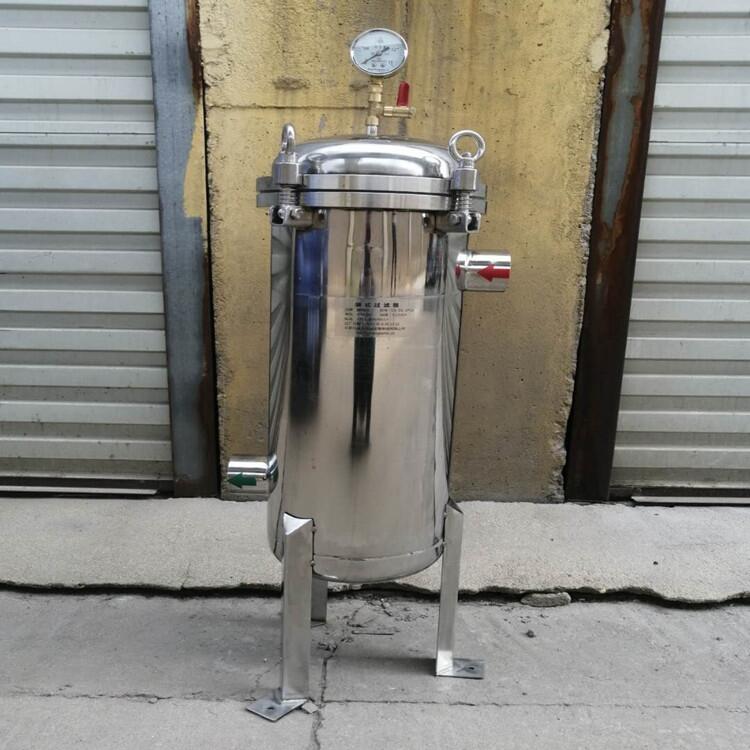 山東洗菜機配套袋式過濾器 山泉水處理過濾器廠家 布袋過濾器生產基地