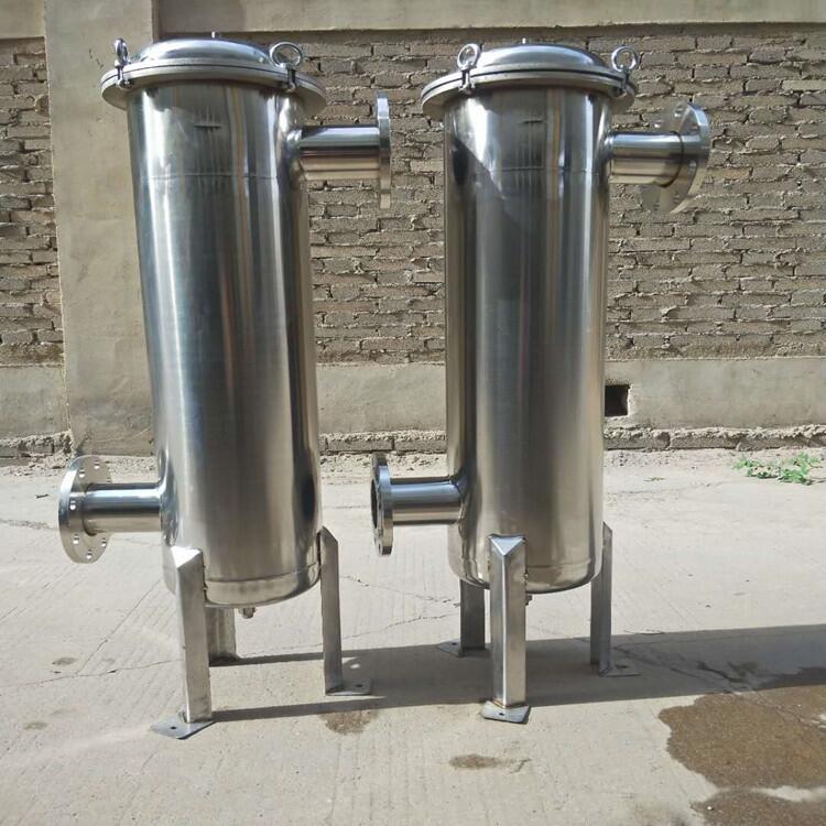 商丘去泥沙雜質(zhì)過濾器 不銹鋼袋式過濾器 3袋過濾器
