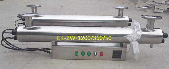 衡水原水處理設備紫外線消毒器ck-zx-360/50