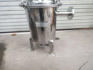 山東洗菜機配套袋式過濾器 山泉水處理過濾器廠家 布袋過濾器生產基地