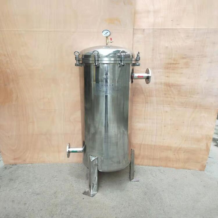 商丘去泥沙雜質(zhì)過濾器 不銹鋼袋式過濾器 3袋過濾器