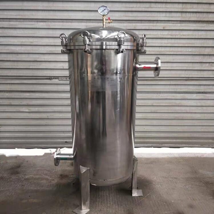 甘肅袋式過濾器廠家直銷 不銹鋼濾袋過濾器 布袋式過濾器
